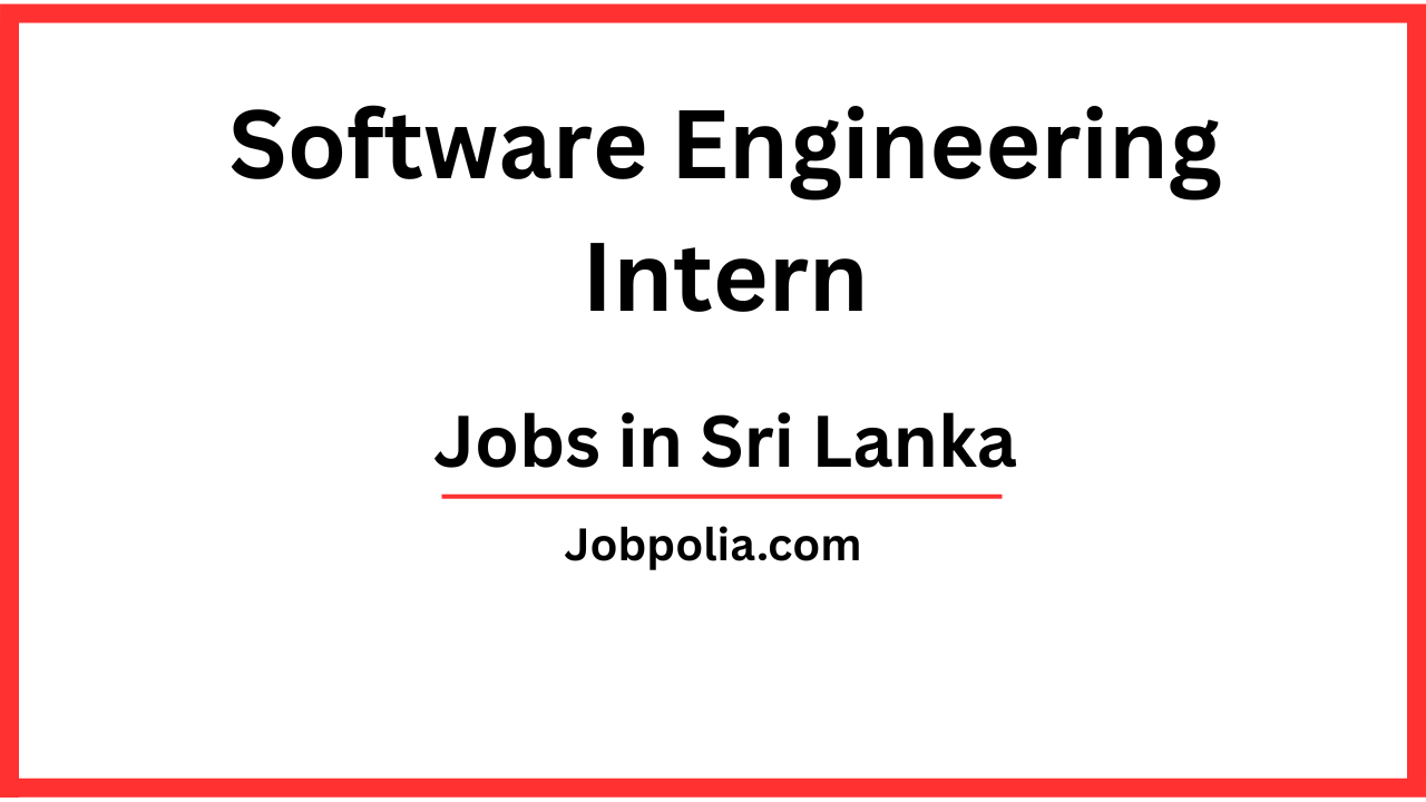 Software Engineering Intern