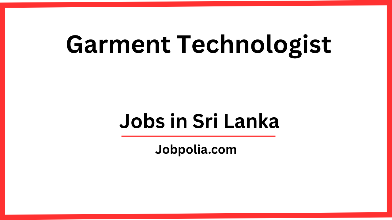 Garment Technologist