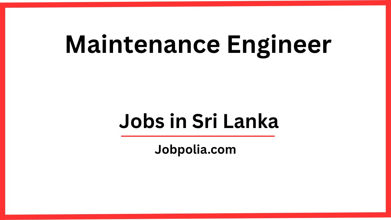 Maintenance Engineer