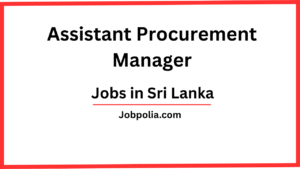 Assistant Procurement Manager