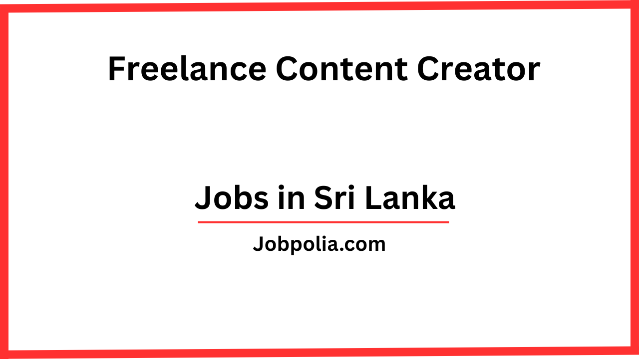 Freelance Content Creator
