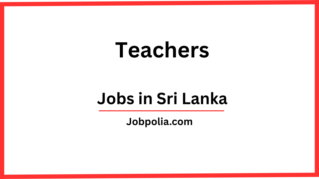 Teachers Jobs in Colombo