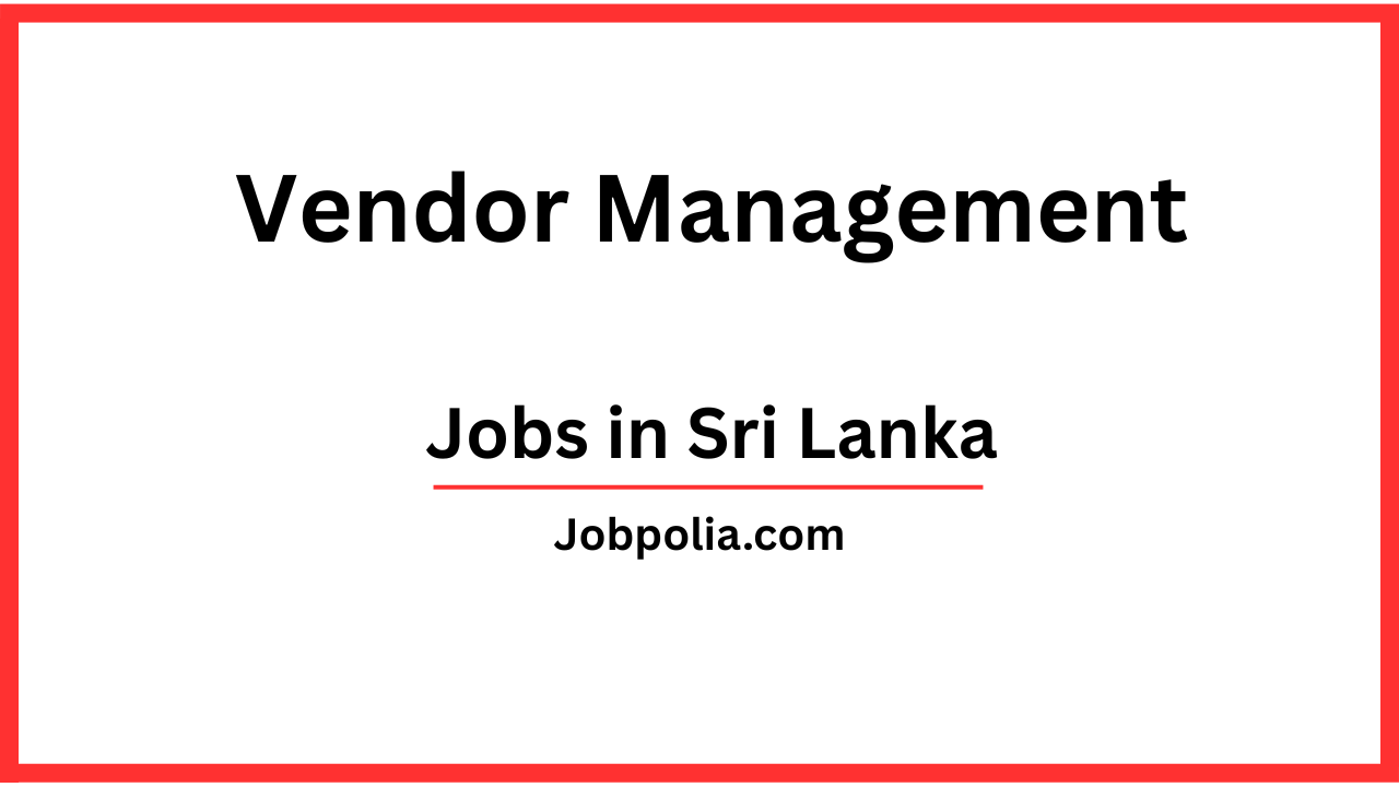 Vendor Management