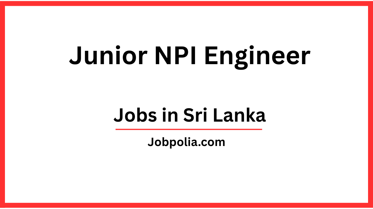 Junior NPI Engineer