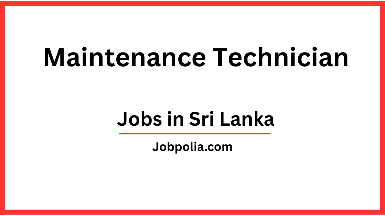 Maintenance Technician