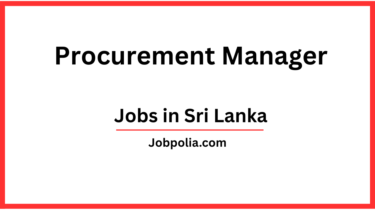 Procurement Manager