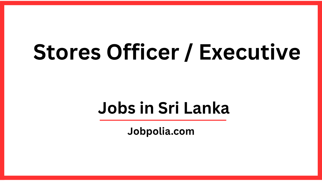 Stores Officer