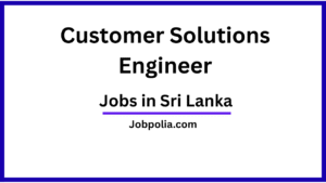 Customer Solutions Engineer