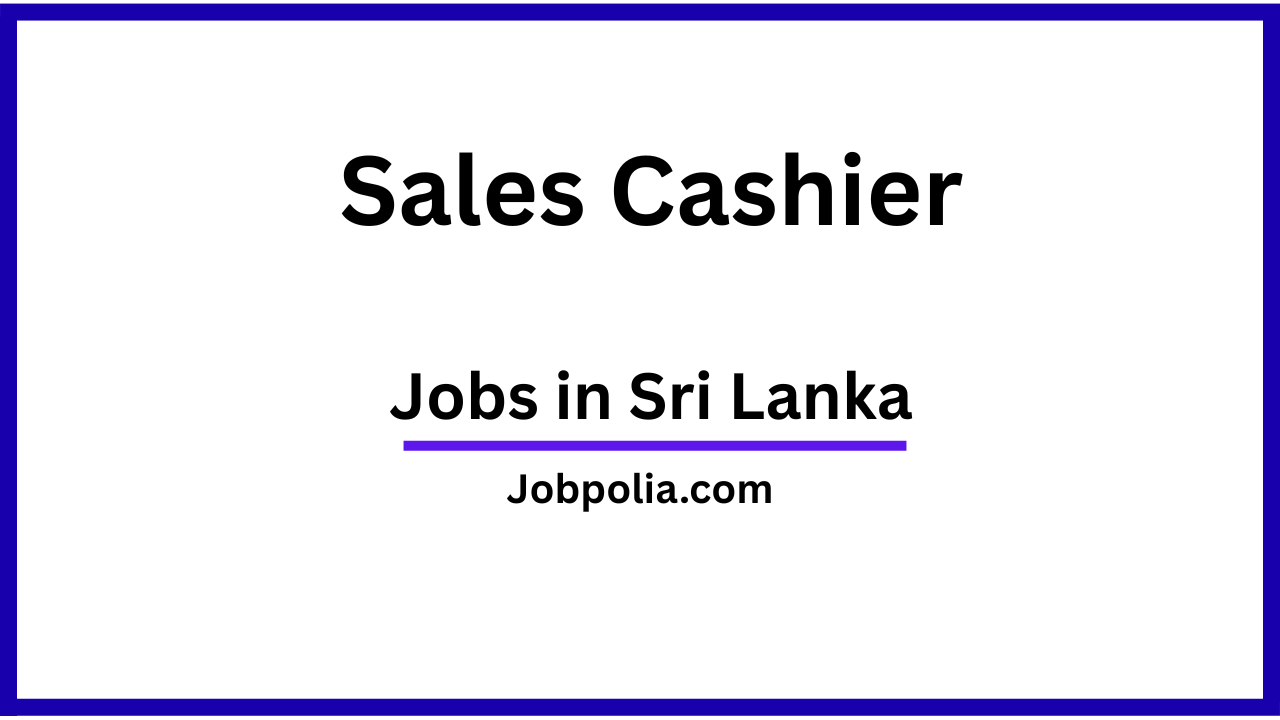 Sales Cashier